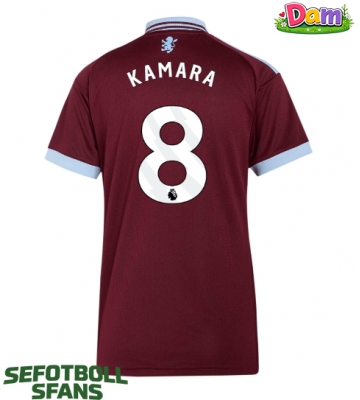 Aston Villa Boubacar Kamara #8 Hemmatröja Kvinnor 2026-27 Kortärmad